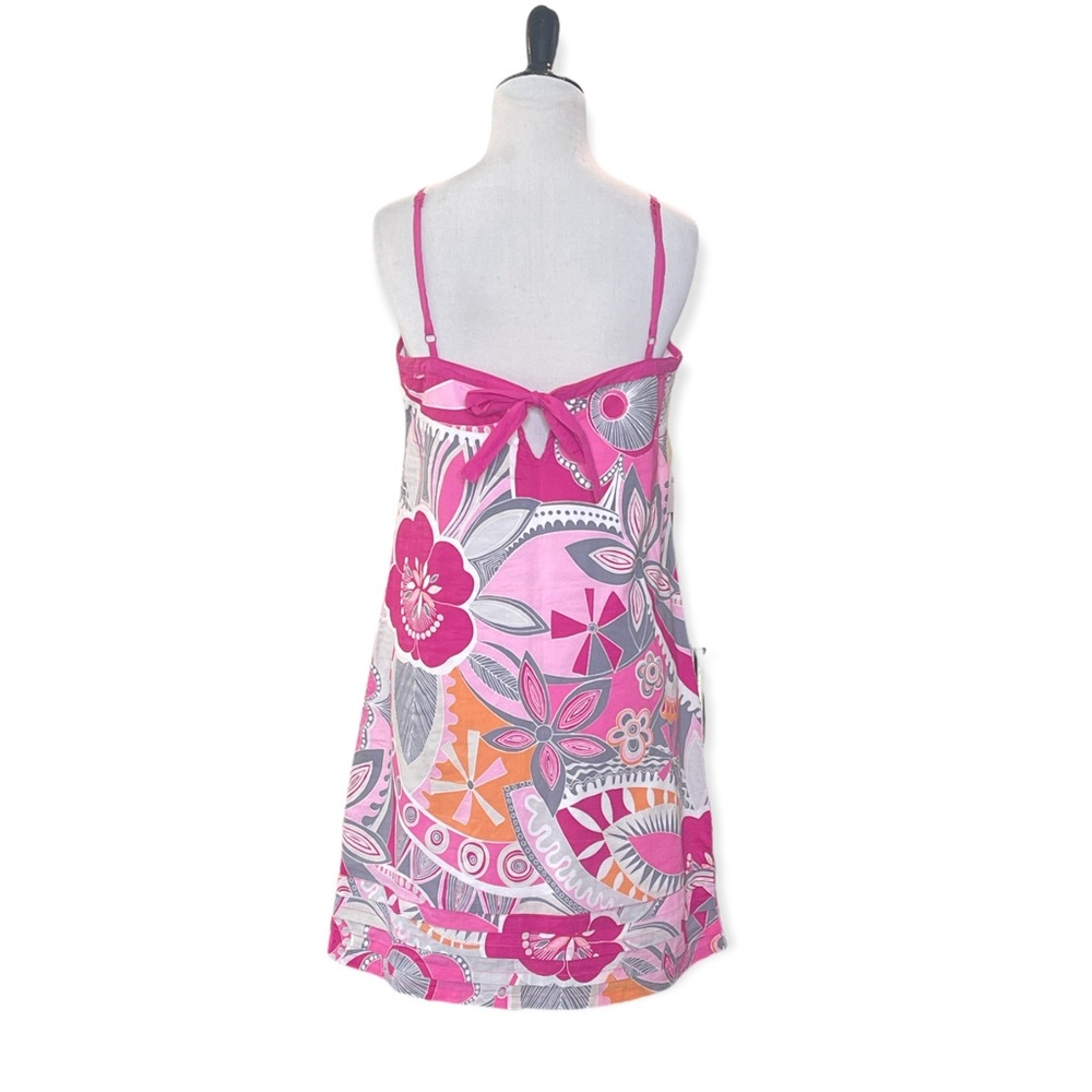 ROXY FLORAL BACK TIE DRESS **NWT** - Picture 5 of 13